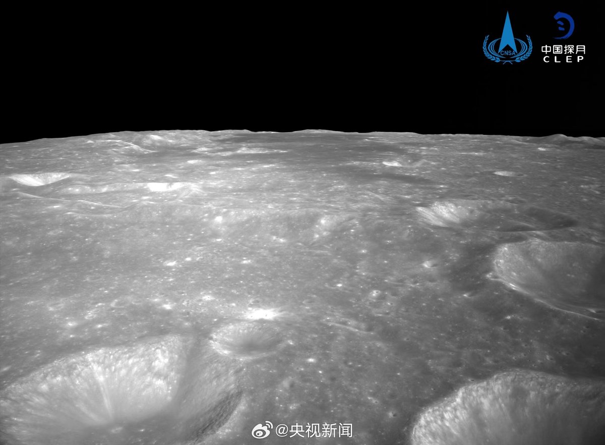 abae_ve's tweet photo. La Administración Espacial Nacional de China informa sobre el éxito de la misión Chang’e-6 en la cara oculta de la Luna. 🌕🚀

Más información en: https://t.co/Q2Sdu8pFgD

#PuebloLealSiempre https://t.co/A9YdVJI9vv