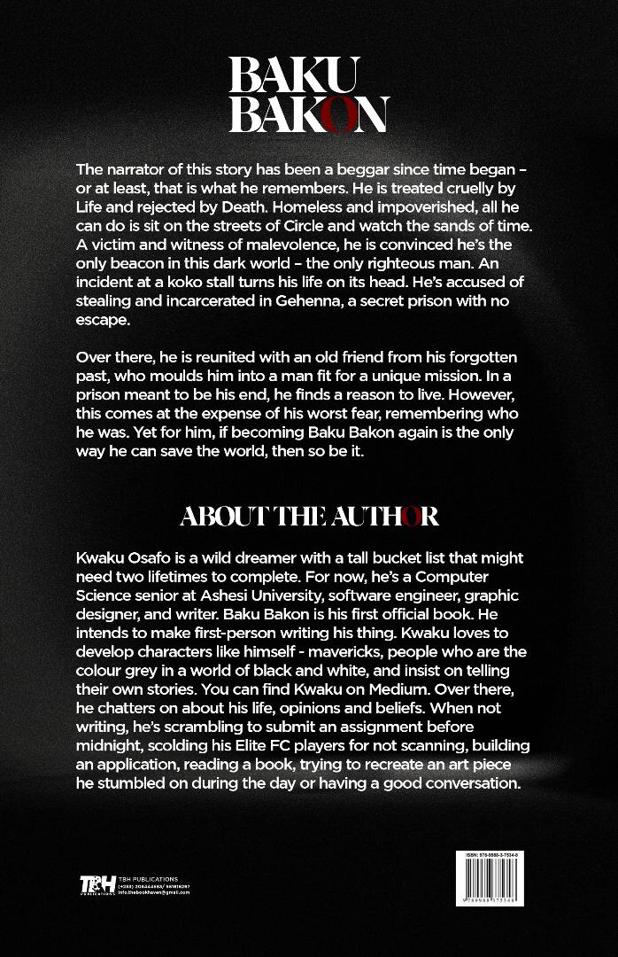 I published a book with a unique story recently. I've started a series on Medium where I talk about how I got it published. This is the link to the first article.
medium.com/@kwakuosafo20/…

Officially an X/Twitter person now🫠.