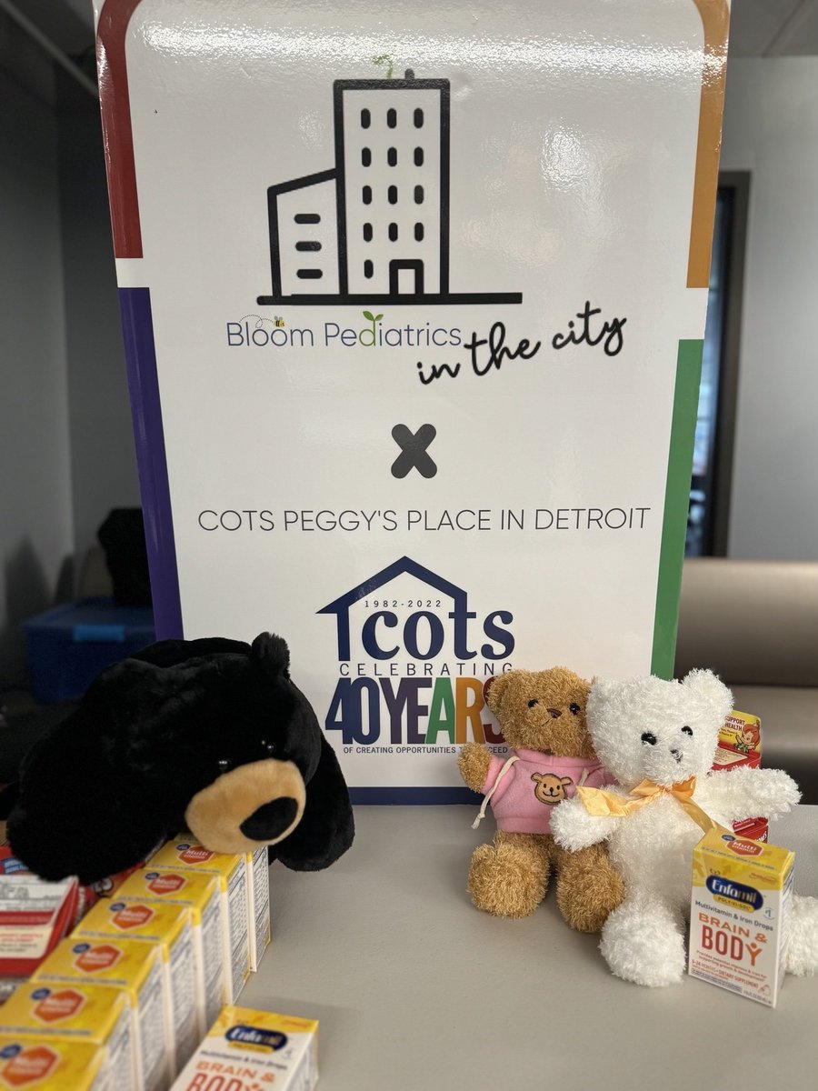 BearHugDetroit's tweet photo. Thank you BloomPediatrics Michigan for the work that you are doing for children in and around Detroit to make sure they have healthcare! We were so happy to bring you some stuffed friends who needed a home! https://t.co/oArEPt0LAG