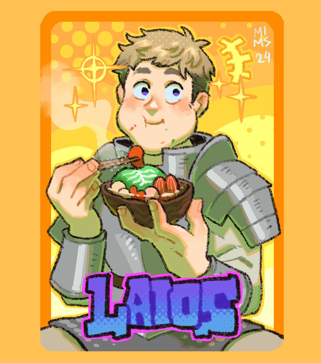 mimscosara's tweet photo. LAIOS 🦀🍄‍🥮🍛💛

Shares are appreciated 💖
.
.
.
#LAIOS #dungeonmeshi #food #monsterfood #anime #manga #DeliciousinDungeon https://t.co/mCtbWvXOkY