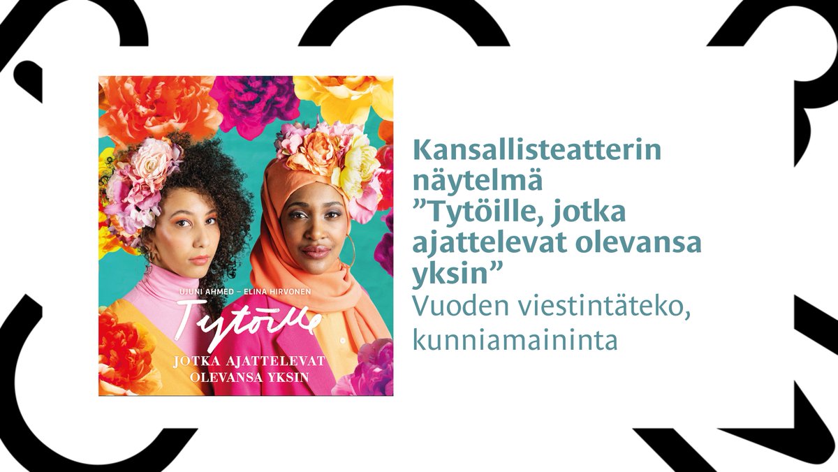 ProComRy's tweet photo. Kunniamaininnan viestintäteosta saa Kansallisteatterin näytelmä "Tytöille, jotka ajattelevat olevansa yksin”. Näytelmä on yksi vuoden 2023 kulttuuritapauksista, sanoo tuomaristo. Paljon onnea! 💛#ProComDay #viestintä https://t.co/wykid5og2O