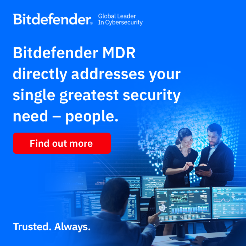 Bitdefender_Ent's tweet photo. Protect your business against cyberthreats with a leading security solution that is easy to manage and at a price that’s right for you.

#Bitdefender #TrustedAlways #GravityZone