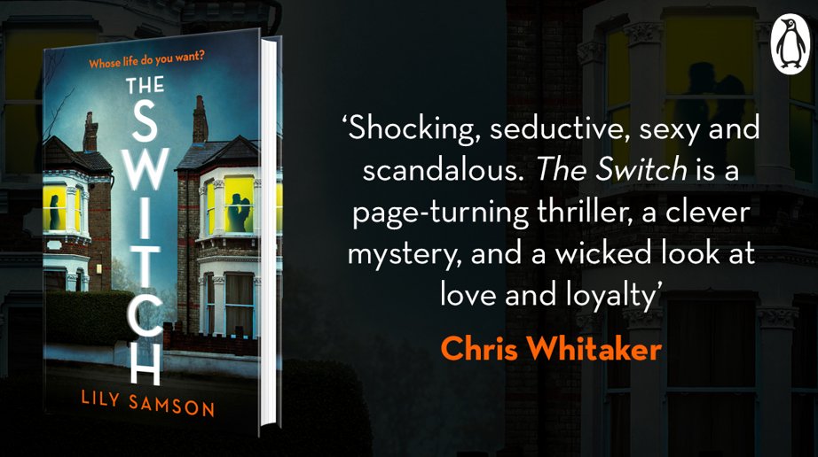 Curtis Brown Books (@cbgbooks) on Twitter photo Happy publication day <a href="/LilySamsonbooks/">Lily Samson</a>!
Out now with <a href="/centurybooksuk/">Century Publishing</a>, #TheSwitch is the unputdownable psychological thriller you need on your summer reading list. Happy publication day <a href="/LilySamsonbooks/">Lily Samson</a>!
Out now with <a href="/centurybooksuk/">Century Publishing</a>, #TheSwitch is the unputdownable psychological thriller you need on your summer reading list.