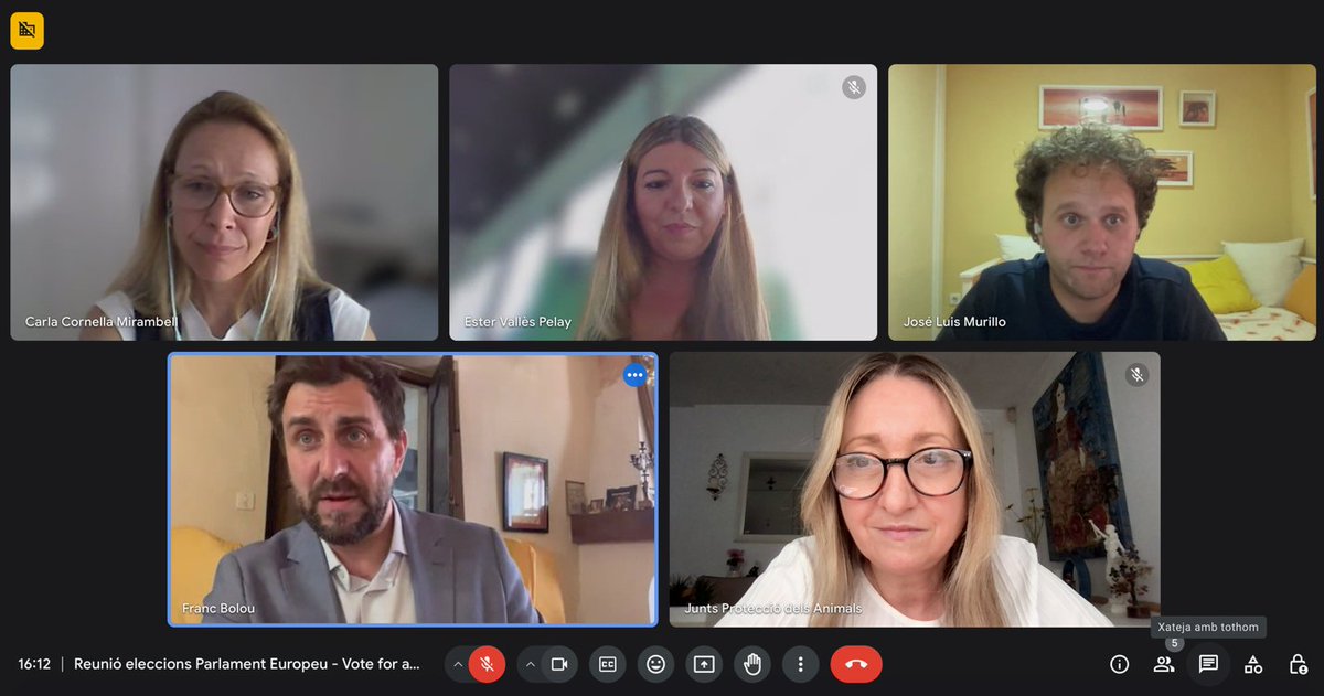 #BONESNOTÍCIES

📢🐾 <a href="/toni_comin/">Toni Comín</a> i Junts i Lliures per Europa han signat els 10 compromisos pels animals de #VoteForAnimals!

🗳 El 9 de juny vota en les Eleccions Europees pels candidat@s que s’han compromès.

Llistat complet a VOTEFORANIMALS.ES

<a href="/ester_valles/">Ester Vallès</a> <a href="/JuntsXCat/">Junts per Catalunya🎗</a>