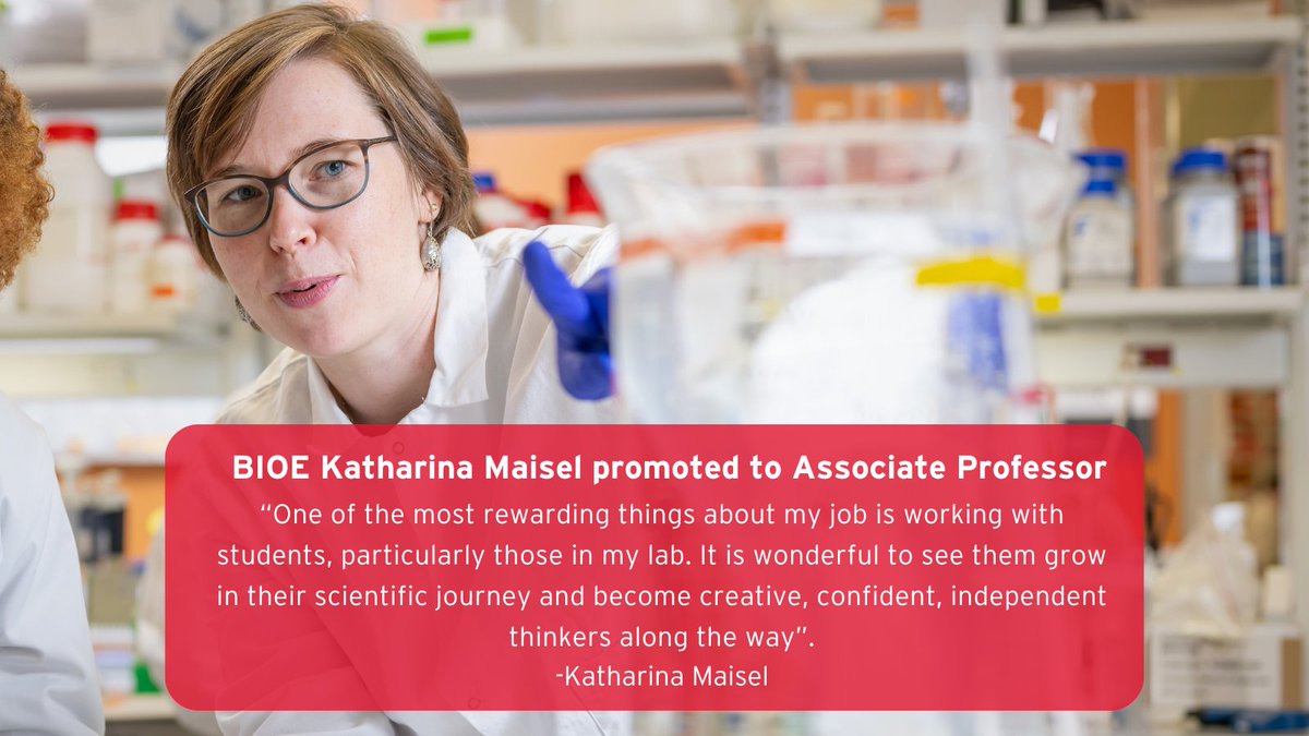 UMD Bioengineering (@umdbioe) on Twitter photo Congratulations to Fischell Department of Bioengineering faculty member, Katharina Maisel (<a href="/MaiselLab/">Katharina Maisel</a>) for her promotion to Associate Professor effective July 1st!
Read more about her promotion here: bioe.umd.edu/news/story/kat… Congratulations to Fischell Department of Bioengineering faculty member, Katharina Maisel (<a href="/MaiselLab/">Katharina Maisel</a>) for her promotion to Associate Professor effective July 1st!
Read more about her promotion here: bioe.umd.edu/news/story/kat…