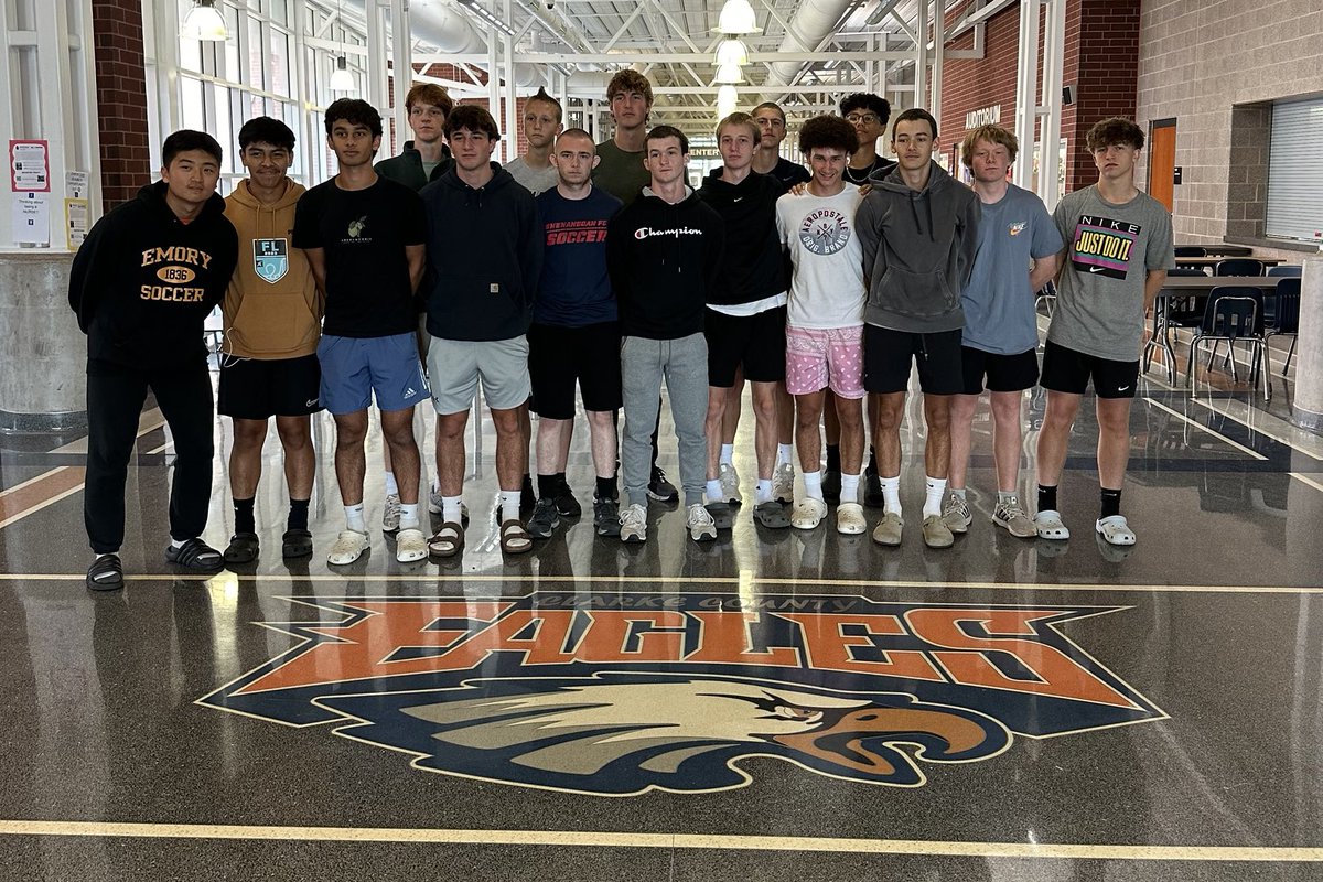 Good luck to our boys soccer team who will compete in the state competition tomorrow!