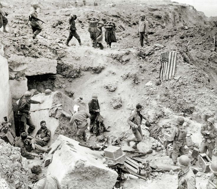 On this day, 80 years ago, more than 160,000 Allied troops landed on the beaches of Normandy.

James Earl Rudder '32 successfully led a company of 225 <a href="/USArmy/">U.S. Army</a> Rangers up the cliffs at Pointe Du Hoc. 

Their bravery paved the way for the eventual success of #DDAY.