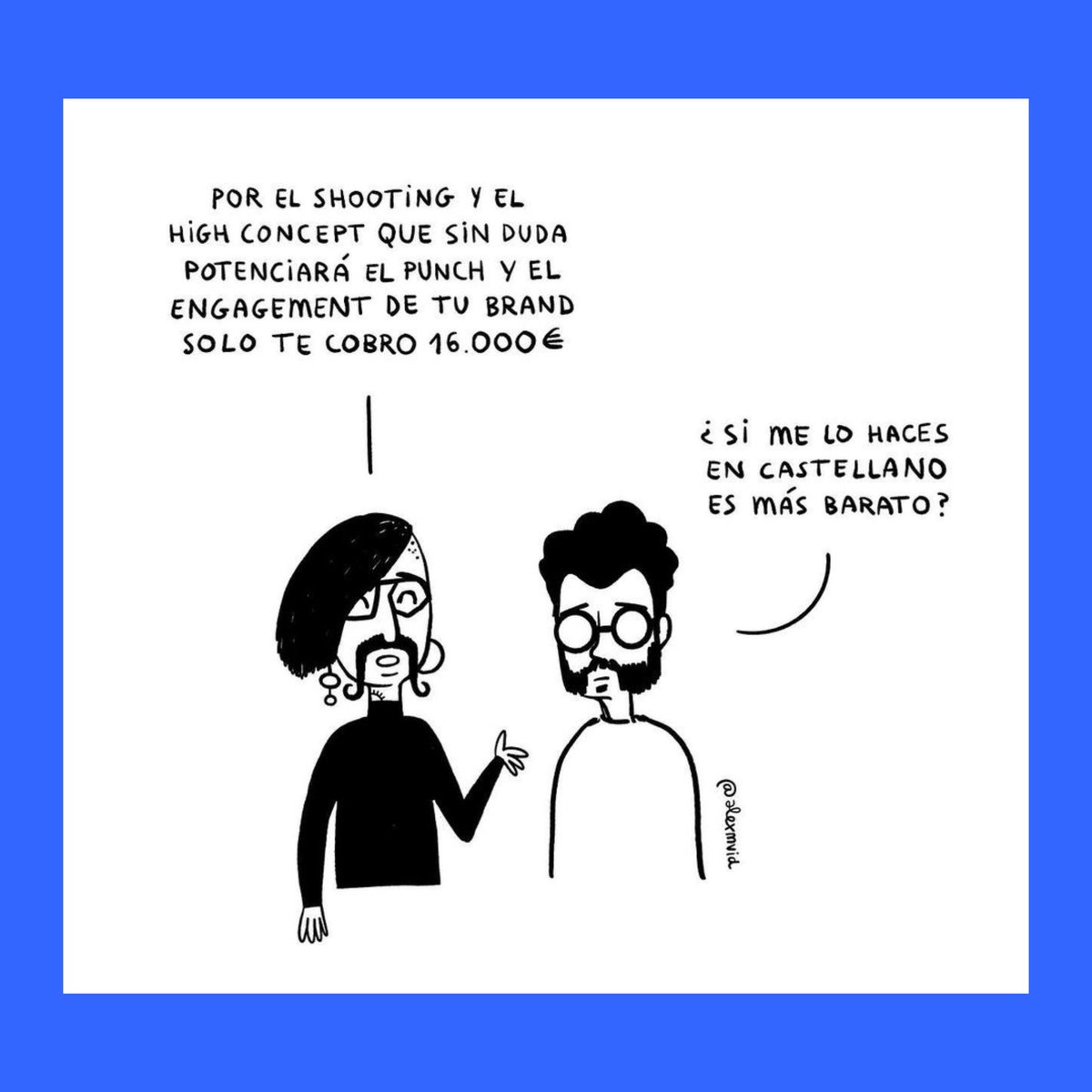 Billin_ES's tweet photo. 🙄 ¿Cansado/a de tantos “meetings”, "calls", "feedbacks" y “deadlines”? ¡Anglicismos, me los quitan de las manoooos! ¡Menos “fancy words” y más resultados!
Ilustración: Alexmvid
#BillinHumor #Billin #Autonomos #Pymes #Anglicismos https://t.co/ldYACr7ei4
