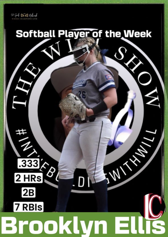 54 Sports Network🎙 (@54sportsnetwork) on Twitter photo The Will Show’s Ky HS Softball Player of the Week is <a href="/BrooklynEllis45/">Brooklyn Ellis</a> … Great Week … <a href="/LCSoftball2/">LC Softball</a> Congratulations! The Will Show’s Ky HS Softball Player of the Week is <a href="/BrooklynEllis45/">Brooklyn Ellis</a> … Great Week … <a href="/LCSoftball2/">LC Softball</a> Congratulations!
