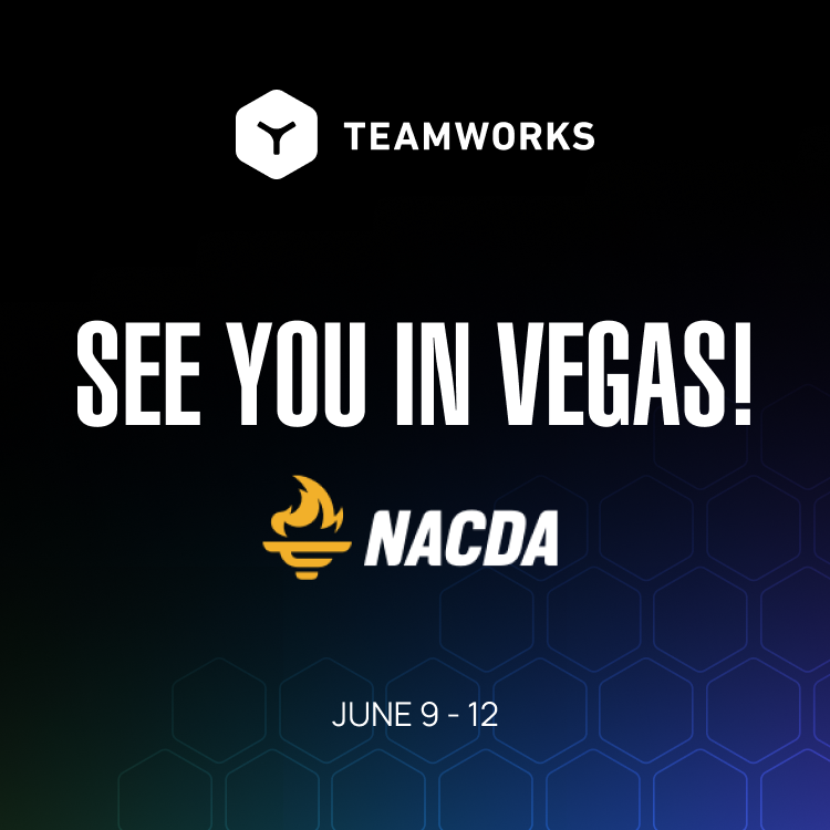 Teamworks's tweet photo. Heading to @NACDA this weekend?
Let's connect and chat about the latest innovations and tech in the #OperatingSystemforSports™ 🤝 Can't wait to see everyone there!
#NACDA24 https://t.co/m65puJGpAZ