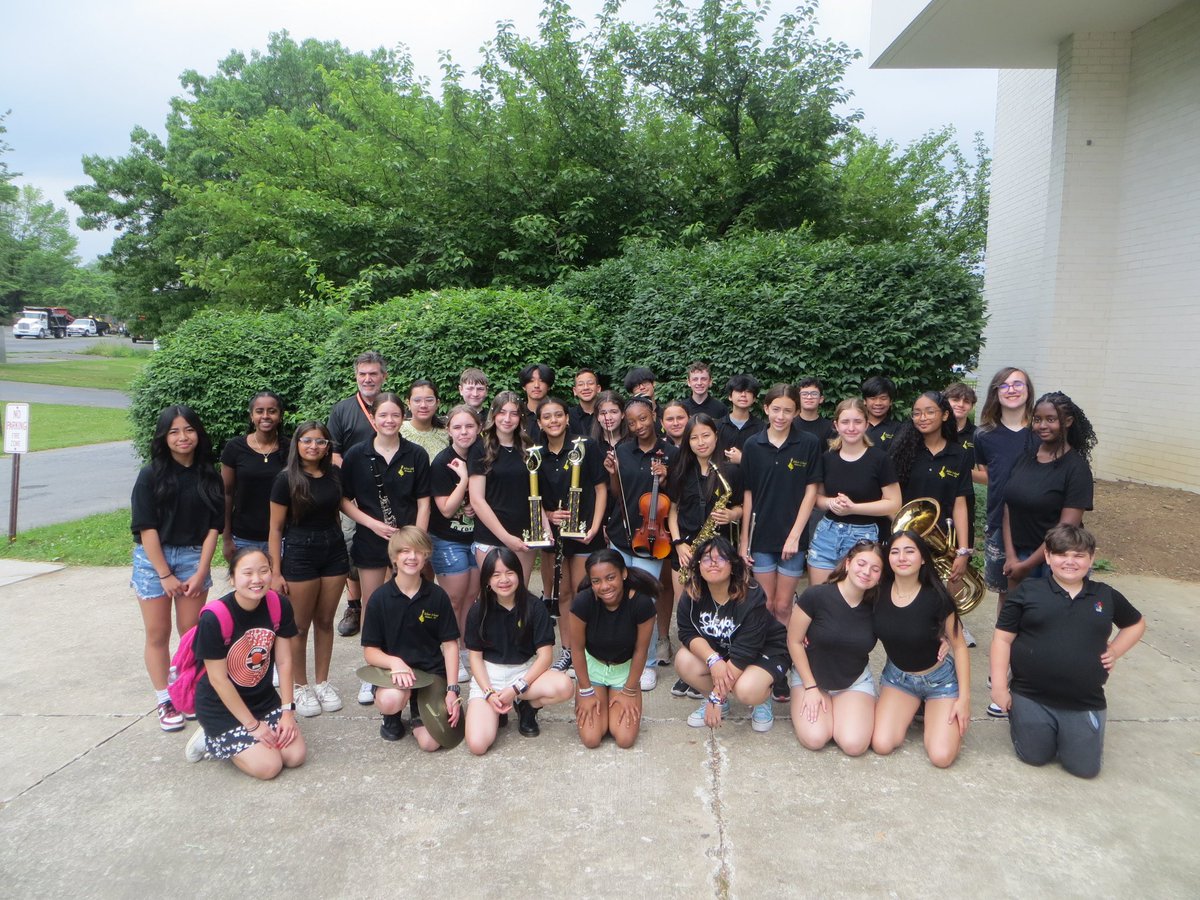 Congratulations to our Choir and Band students who performed at the Music In The Parks Festival! They brought back two incredible trophies, earning the Excellent rating for band and the Superior rating for Choir. We are so impressed with their music talent!