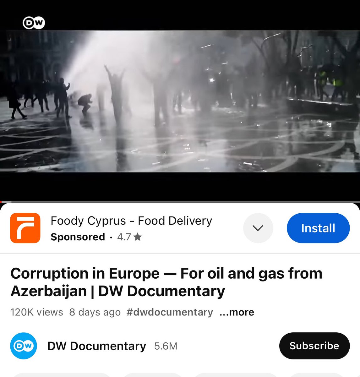 eevriviades's tweet photo. Corruption in Europe — For oil and gas from Azerbaijan | DW Documentary 

https://t.co/F7YBRCjtBt via @YouTube

#Corruption #CoE #Azerbaijan #DW #documentary #DeutscheWelle #DWdocumentary #Europe #oil #gas #enery https://t.co/lJKkQhowjg