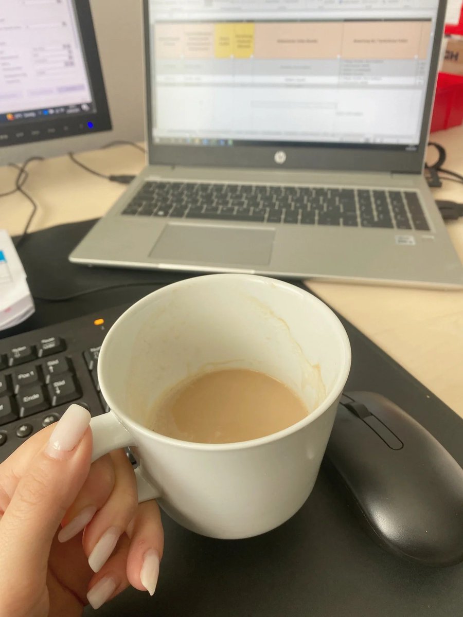 For singles, work and coffee are exciting.😁😉😍