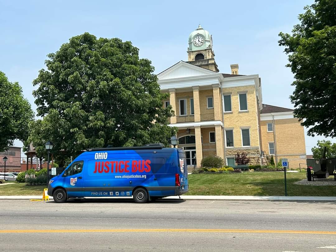 Big thanks to the Adams County Court for hosting our monthly clinic on Tuesday. We'll be back in West Union on July 2nd from 9:00am - 12:00pm.