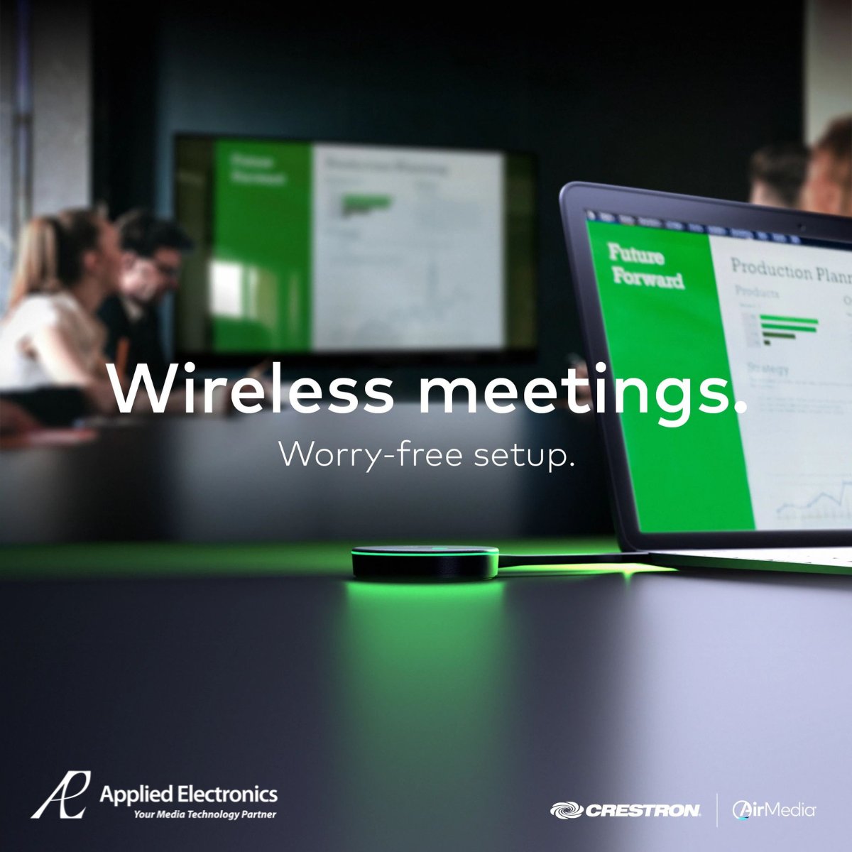 Applied_tweets's tweet image. Crestron AirMedia simplifies your workspace experience with just One Connection,💻📊 Ready to take your workspace to the next level? 
Request a demo now: 👇 hubs.li/Q02zRbyl0

#Crestron #DeskScheduling #EfficiencyBoost #AppliedElectronics #AirMedia