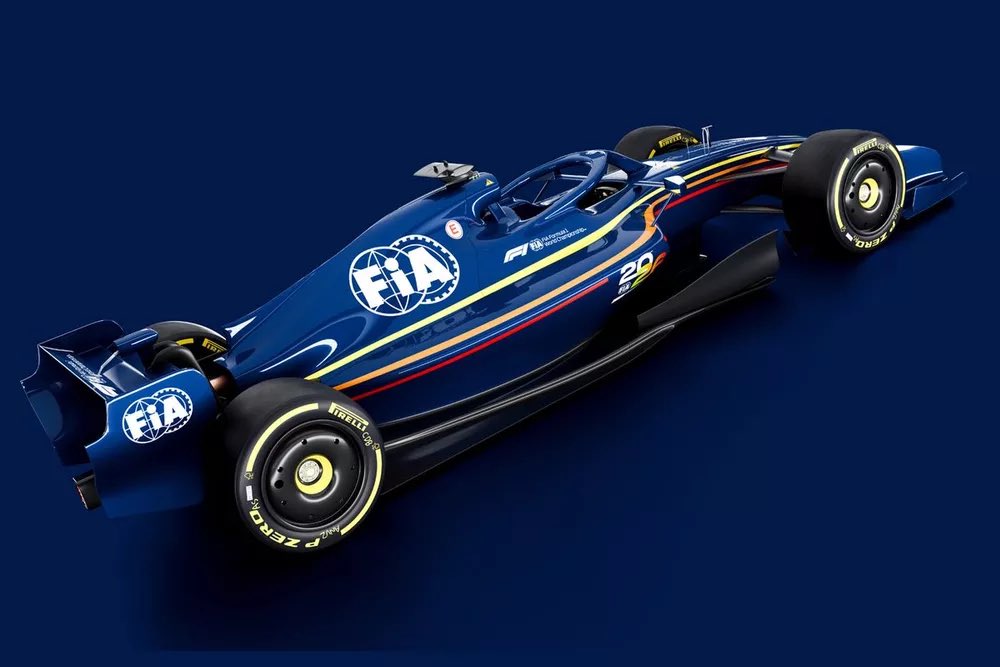 LF1Podcast's tweet photo. La #F1 necesita desesperadamente reducir las dimensiones de sus autos y quitar el DRS, este parece un movimiento en la dirección correcta, esperemos que se cumplan los resultados qué se proponen.  #FIA https://t.co/cBbP4Fk9cY