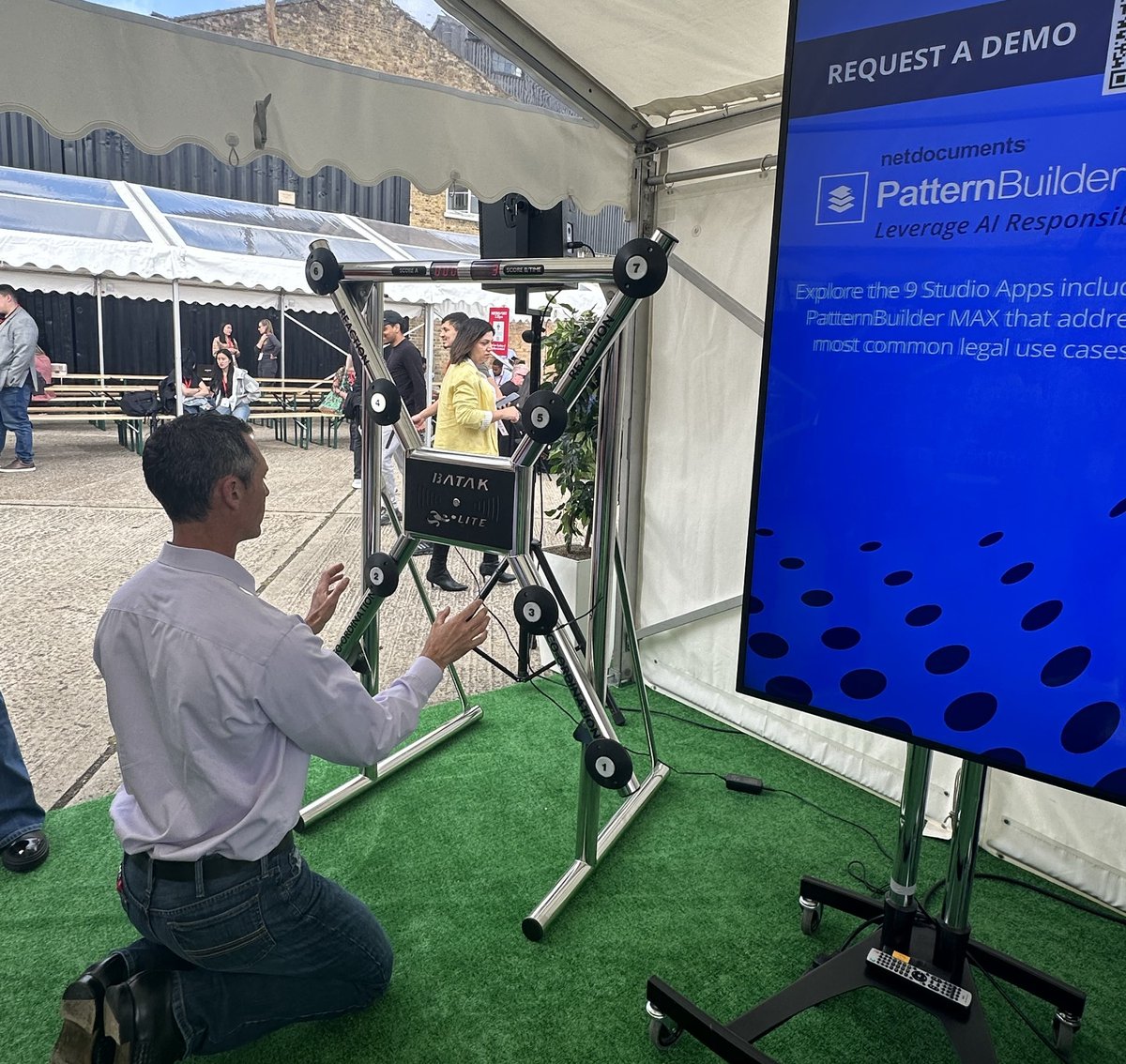 netdocuments's tweet image. ✨ It&apos;s a great day at @wearelegalgeek Growth! Thank you for attending our session w/ CEO Josh Baxter. ICYMI, stop by the @NetDocuments stand for a recap, get a personalised demo of our award-winning #PatternBuilderMAX &amp;amp; put your reflexes to the test w/ #Batak. Let&apos;s connect!