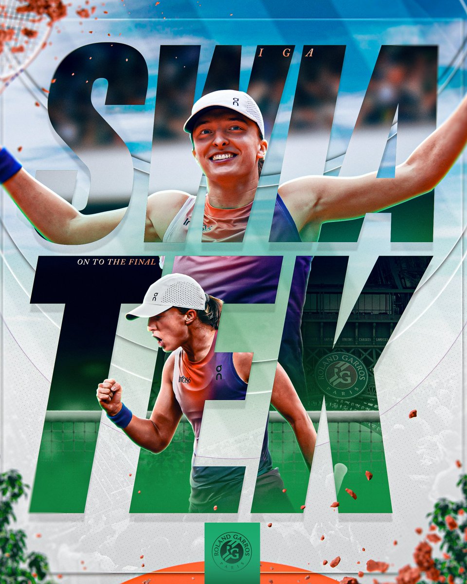 TO A 4TH ROLAND-GARROS FINAL 💪

#RolandGarros