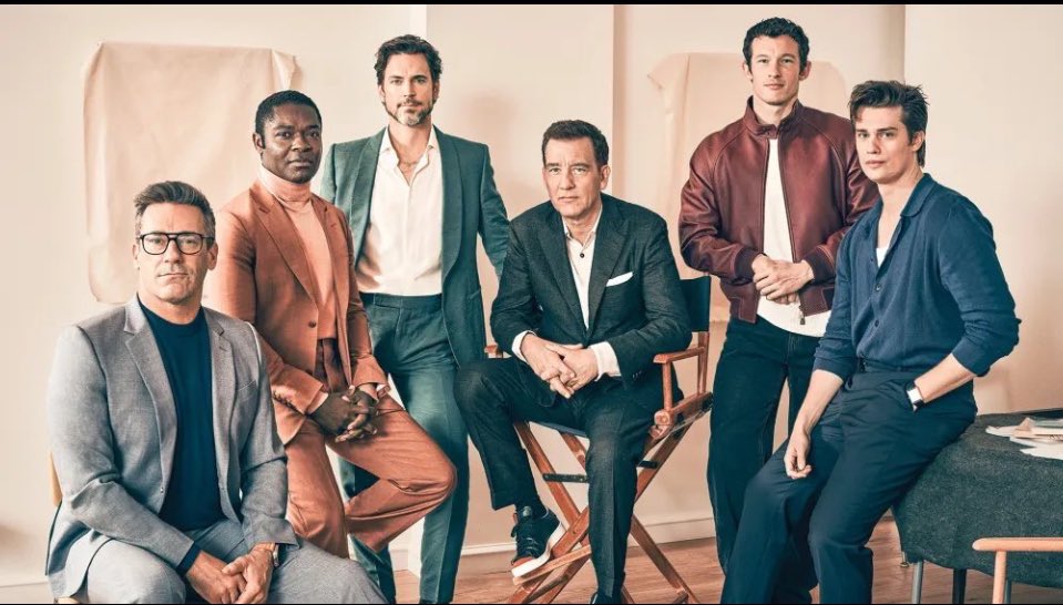 #MattBomer #JonHamm #DavidOyelowo #CliveOwen #CallumTurner #NicholasGalitzine for @THR #OffScript