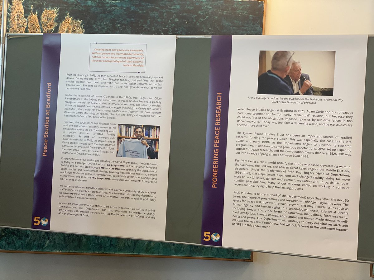 Peace Studies & International Development tweet media