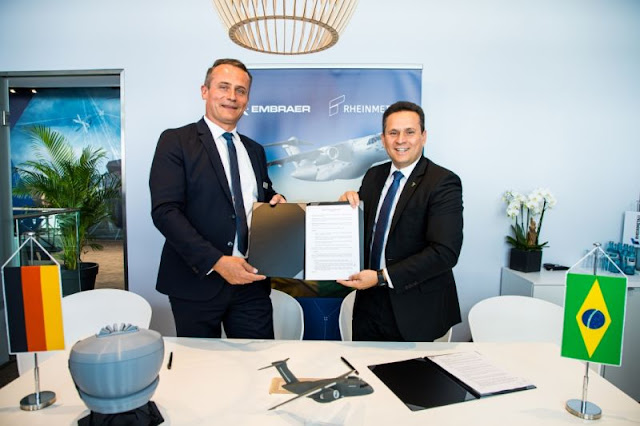 DefenseLrca's tweet photo. Embraer e a Rheinmetall avaliam novo Centro de Treinamento do C-390 na Europa
#Embraer #C390 #Millennium #embr3 #CentroDeTreinamento #Europa #simulador #FFMS
https://t.co/grt6Y8rYRd https://t.co/eu8KH8pnoi