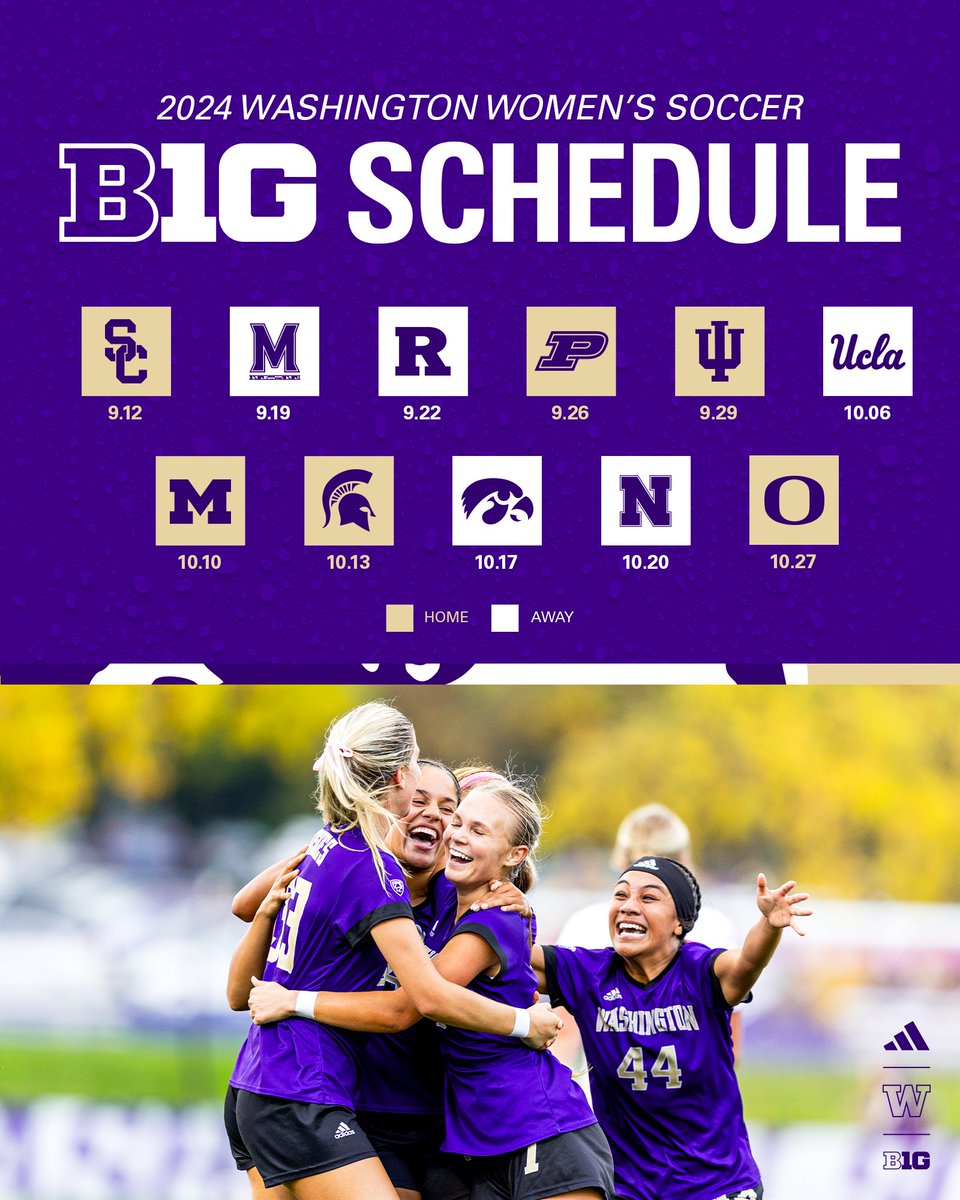 UW_WSoccer's tweet photo. 🚨 B1G ANNOUNCEMENT INCOMING 🚨

We officially have our first @bigten schedule!

📰 https://t.co/qhvrocvSqG https://t.co/2u77ugrUyc