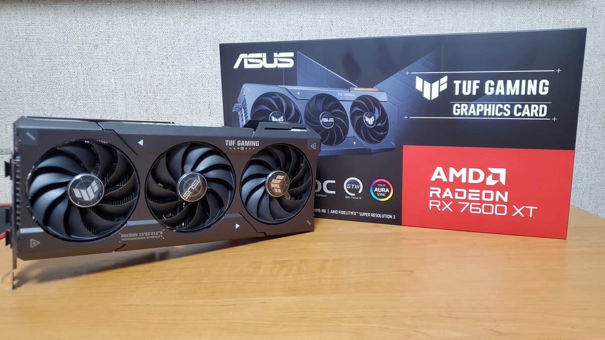 GameGPU_com's tweet photo. Check out the review of ASUS TUF Gaming Radeon RX 7600 XT OC Edition 16GB! Latest tech and robust design for ultimate gaming performance. #ASUS #TUF #Radeon #RX7600XT #Gaming #Tech

https://t.co/FBENoulvxl https://t.co/e7utO8TsXF