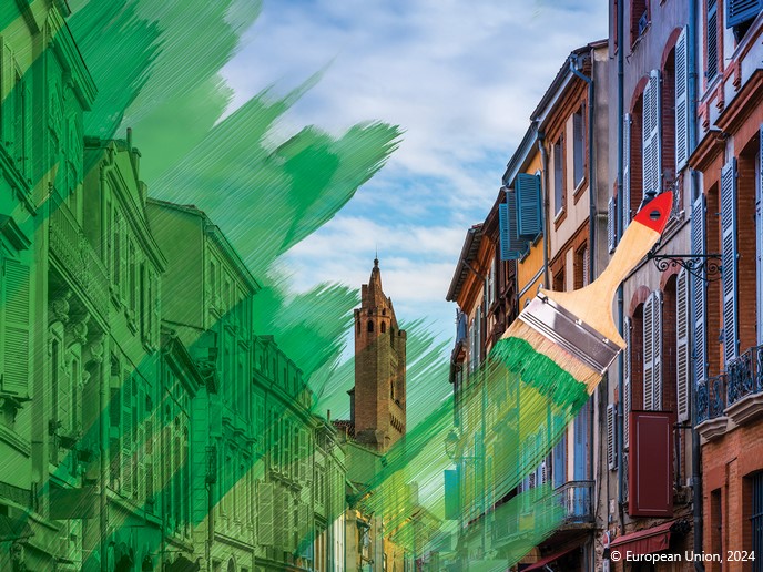 CORDIS_EU's tweet image. 🌳Local authorities play a key role in achieving the #EUGreenDeal objectives.

📣 We present 13 #EUFunded projects aiming to build the capacity of cities &amp;amp; regions so they achieve #ClimateNeutrality.

Learn how! 👉 europa.eu/!RnPMK4