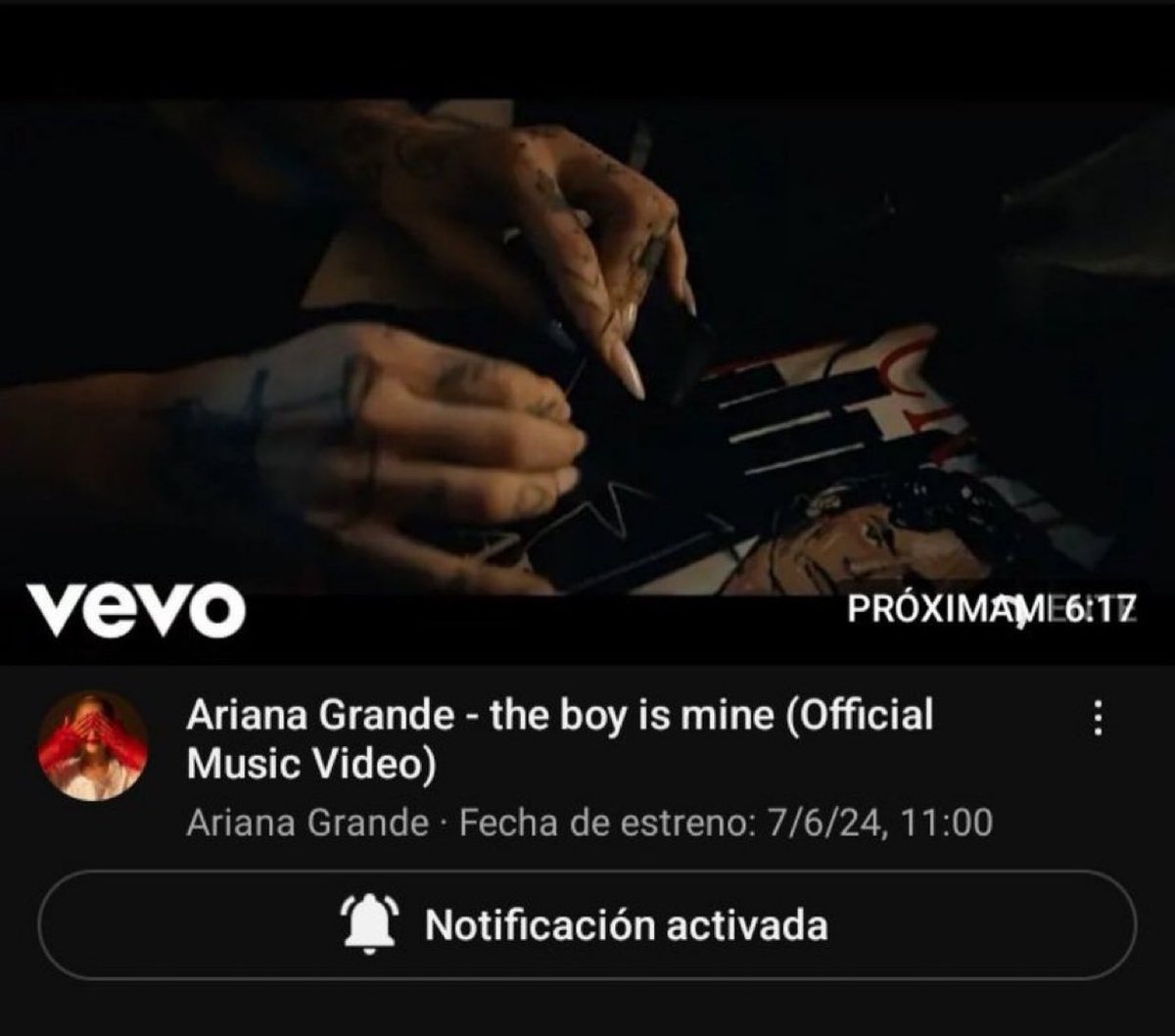 🚨 “the boy is mine” music video is 6 minutes &amp; 17 seconds.