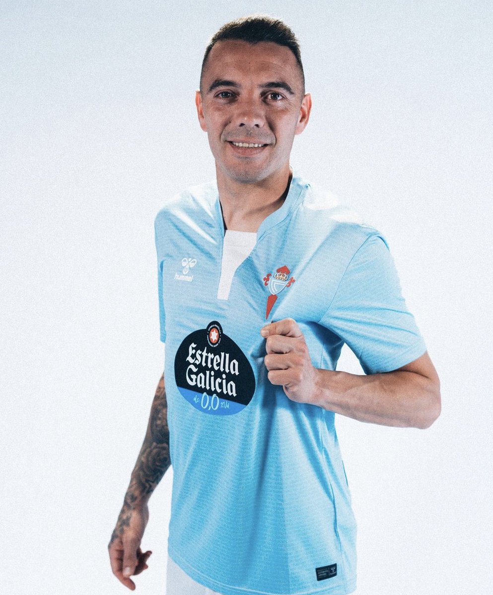 Celta Vigo have released their new home shirt 🩵