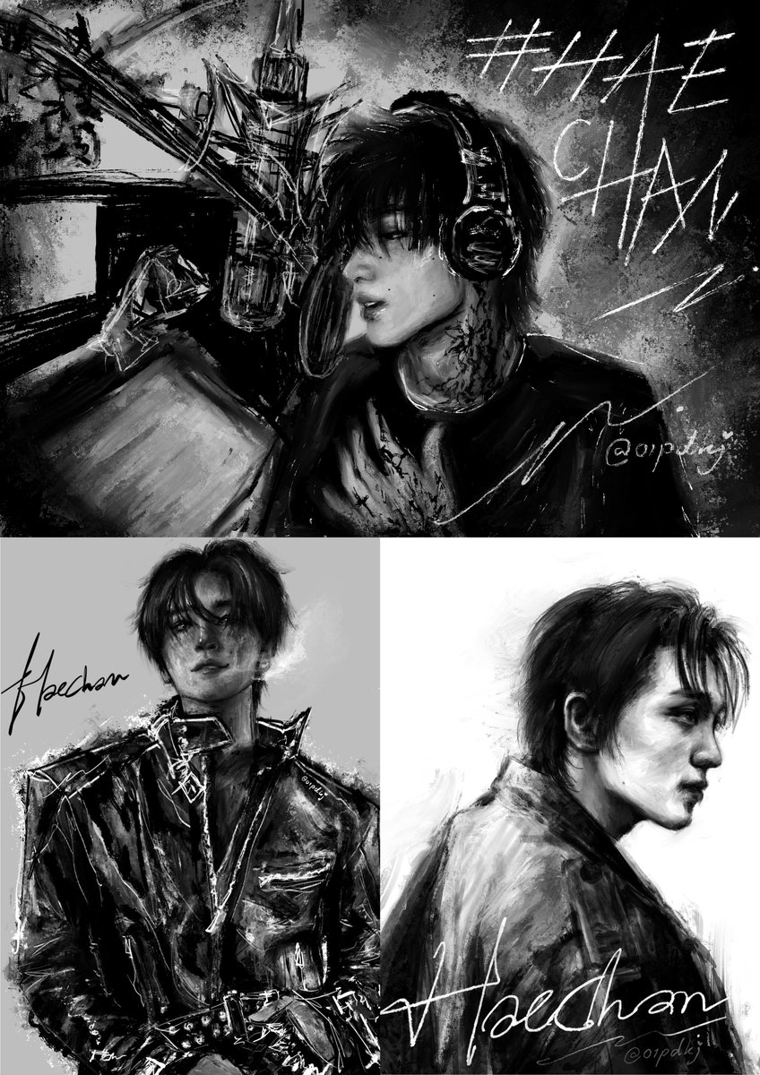 ได้วาดแฮชานทีไรงานออกมาแนวนี้ทุกที😣