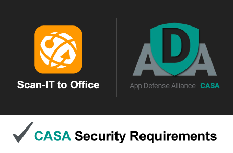 TECIT's tweet photo. Scan-IT to Office Meets CASA Requirements! 

Your benefits: enhanced security, compliance assurance, increased trust, streamlined operations.

https://t.co/IJCVRrOpF6

#ScannerApp #ScanITToOffice https://t.co/k5KbEY7h3x