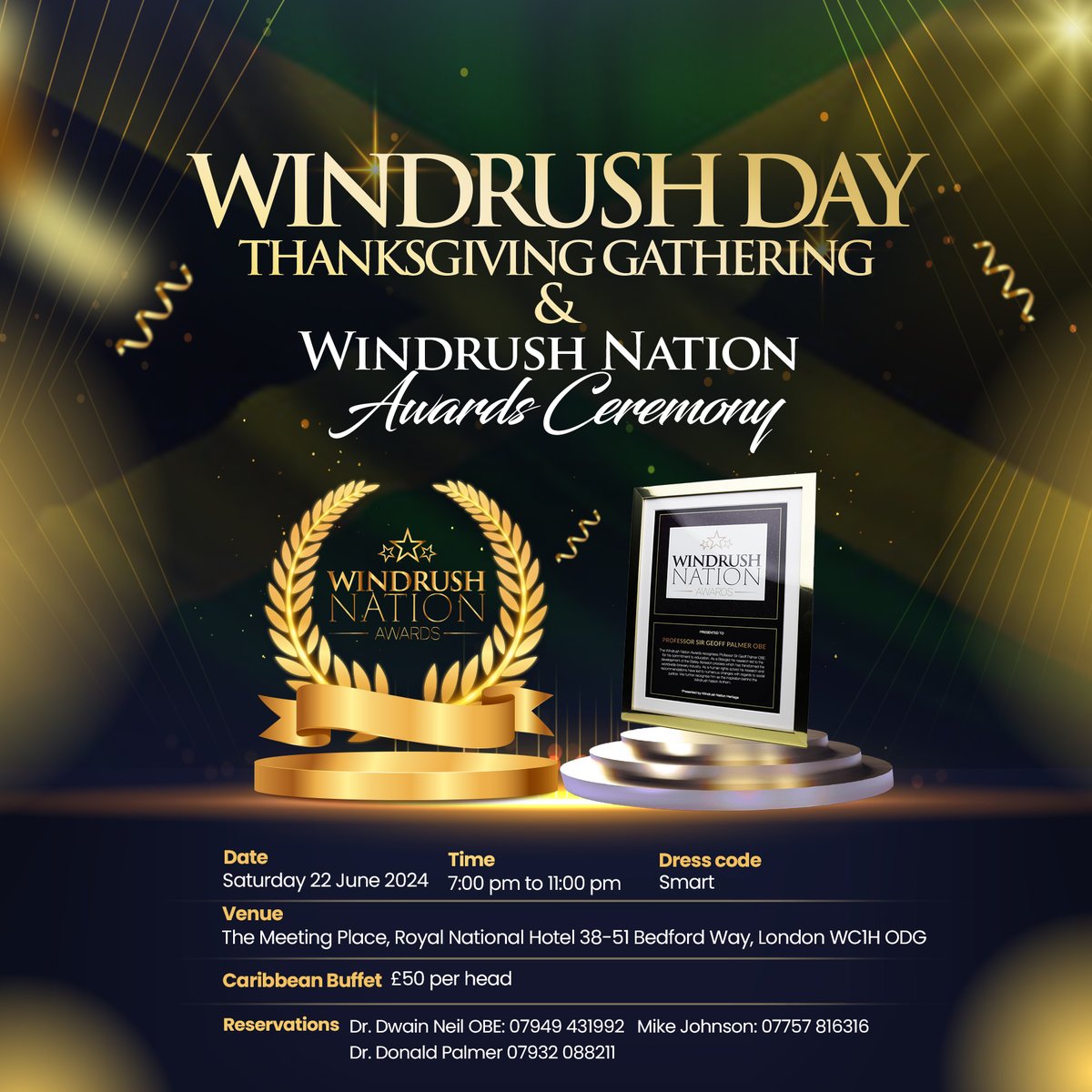 Life Radio UK (@liferadiouk) on Twitter photo The Windrush Nation Awards recognise Louis Sadler for his work in supporting the African, Caribbean, and Dual Heritage community. The awards is part of the Windrush Day Thanksgiving Gathering on June 22, at the Royal National Hotel in London from 7-11 pm. <a href="/ReachSociety10/">REACH SOCIETY</a> <a href="/WDTCCE/">WindrushDayThanksgiving Celebrating CulturalEsteem</a> The Windrush Nation Awards recognise Louis Sadler for his work in supporting the African, Caribbean, and Dual Heritage community. The awards is part of the Windrush Day Thanksgiving Gathering on June 22, at the Royal National Hotel in London from 7-11 pm. <a href="/ReachSociety10/">REACH SOCIETY</a> <a href="/WDTCCE/">WindrushDayThanksgiving Celebrating CulturalEsteem</a>