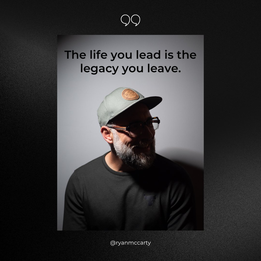 It's time to shift from merely living our lives to actively leading them. This transition brings fulfillment and purpose and ultimately shapes our legacy. Lead your life with intention and see the difference it makes!

#Leadership #Purpose #Legacy #Keynote #KeynoteSpeaker