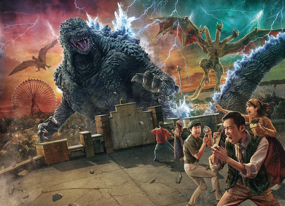 So then the Godzilla The Ride is basically the sequel to Minus One