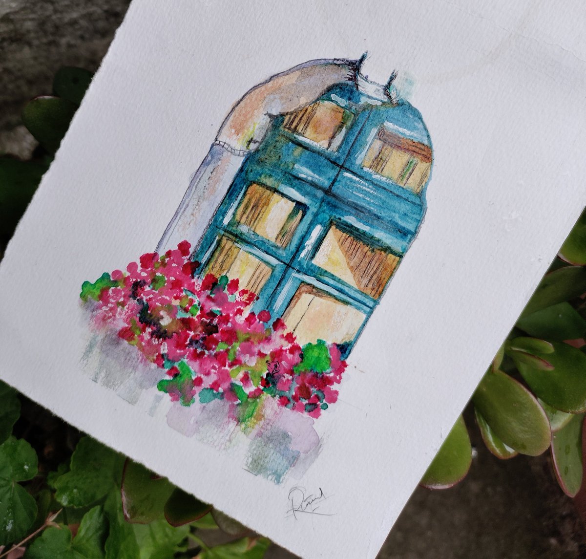 roosyyy__'s tweet photo. trying to paint after ages made me feel like I am starting all over again🎨 https://t.co/es5RTmm3ha