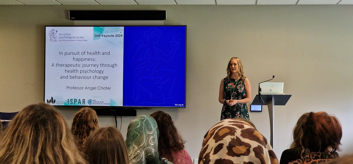 HannahAW's tweet image. Well done @DrAngelChater on such a wonderful keynote address. You gave us insight into your personal journey which provided a rich contextualisation of your academic work. I am pleased you have found your happiness 😊 #netflixshowisnext #dhpconf @divhealthpsych