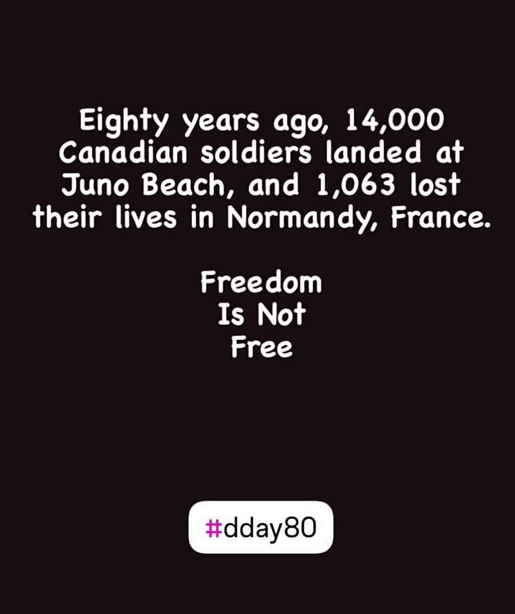 cmpcaron_caron's tweet photo. Freedom is not free, your rights and freedoms were fought for.
#DDay #willnotforget #freedomisnotfree #rightsandfreedoms https://t.co/IT8fOAt883