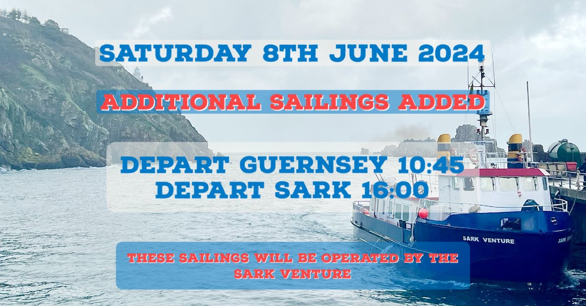 Sark Shipping (@sarkshipping) on Twitter photo 