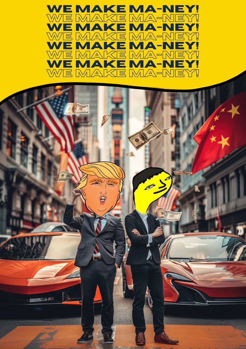 Me and Trump, we no like prison. We like to make Ma-ney! China now allow more crypto so everyone become f$@king rich! Let’s go!