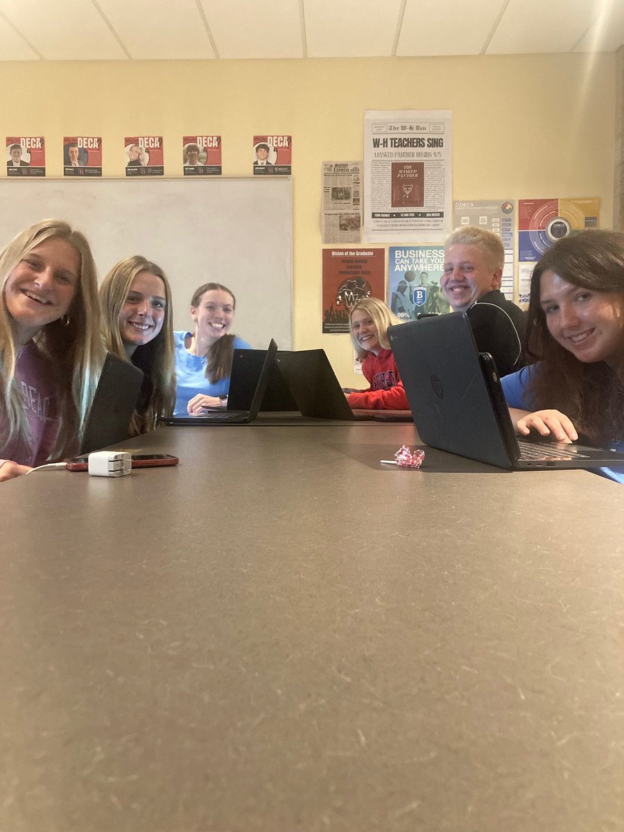 #Hospitality final projects wrapping up - travel destination promotions. Oh, the places you'll go! I'll miss the group. #whpantherpride