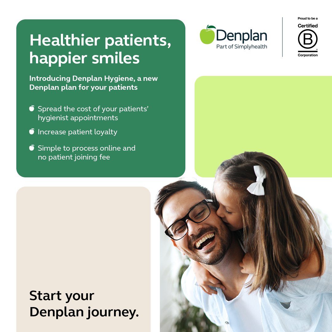 Dentistry's tweet photo. Start your Denplan journey today: https://t.co/LYZJewfalK #denplan #ad https://t.co/V8HsOzpTAE