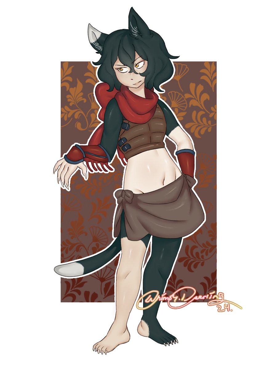 whimsy_deerling's tweet photo. I drew #itzusumi from  #dungeonmeshi !! :D https://t.co/IqdxOdhIaZ