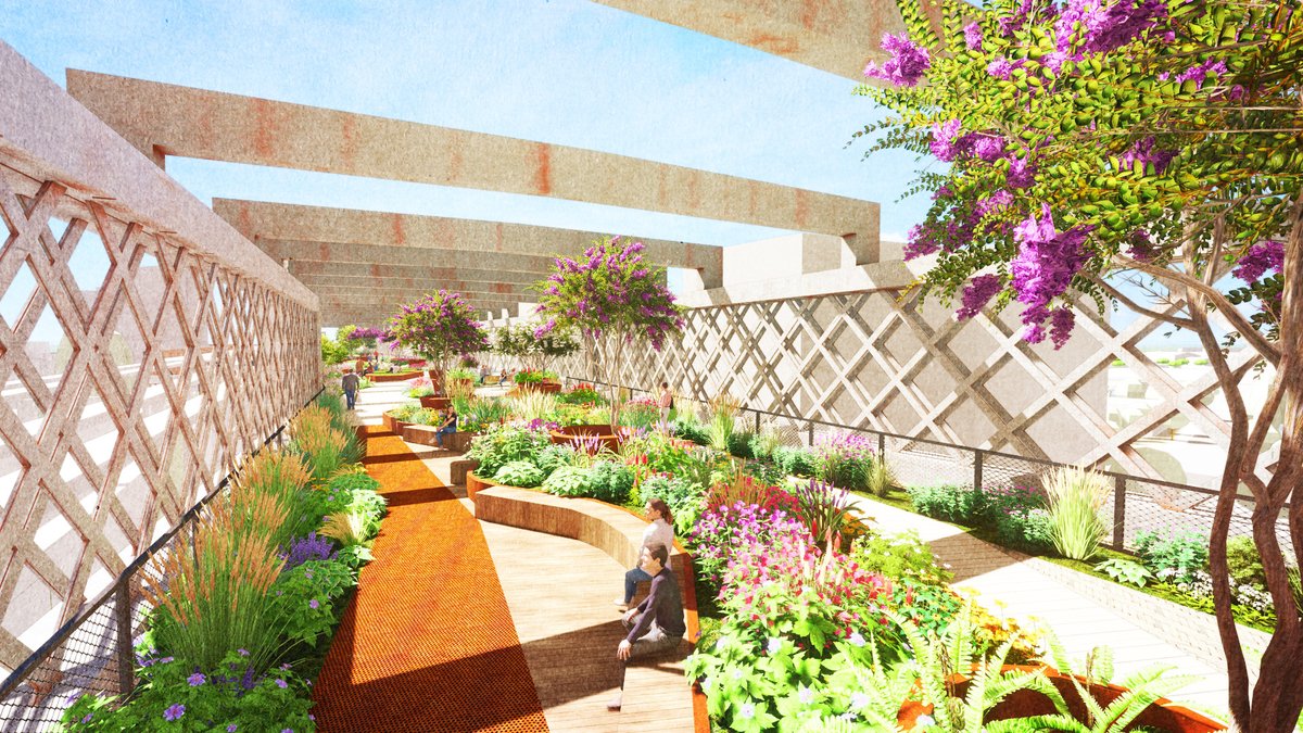 NTCastleDuct's tweet image. Take a look at what the future of the viaduct could be 🤯

These illustrations are from the &apos;Vision&apos;, a masterplan for what Castlefield Viaduct could look like in the years to come.