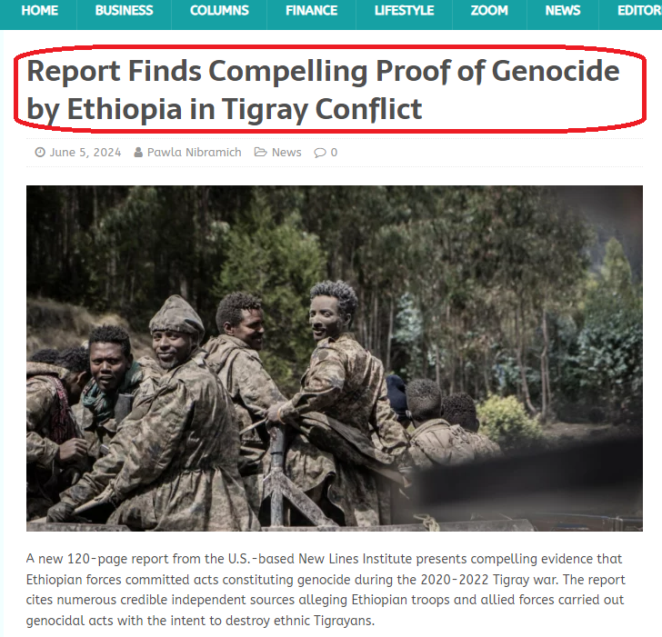 IrobAnina's tweet photo. The New Lines Institute (NLI) @NewlinesInst's🚨New Report Finds Compelling Proof of Genocide by #Ethiopia in #Tigray ⬇️

https://t.co/jekYekfqEi

#TigrayGenocide #CallItGENOCIDE #Justice4Tigray

@Statedept @eu_eeas @CanadaFP @FCDOGovUK @hrw @amnesty @UNOSAPG @UNHumanRights @UN_HRC @EU_UNGeneva @usmissiongeneva