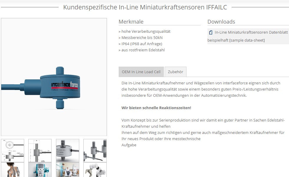 interfaceforce's tweet image. unsere kundenspezifischen SONDER In-Line Miniaturkraftaufnehmer eignen sich durch die hohe Verarbeitungsqualität sowie einem besonders guten Preis-/Leistungsverhältnis insbesondere für OEM-Anwendungen in der Automatisierungstechnik interfaceforce.de/kraftaufnehmer…