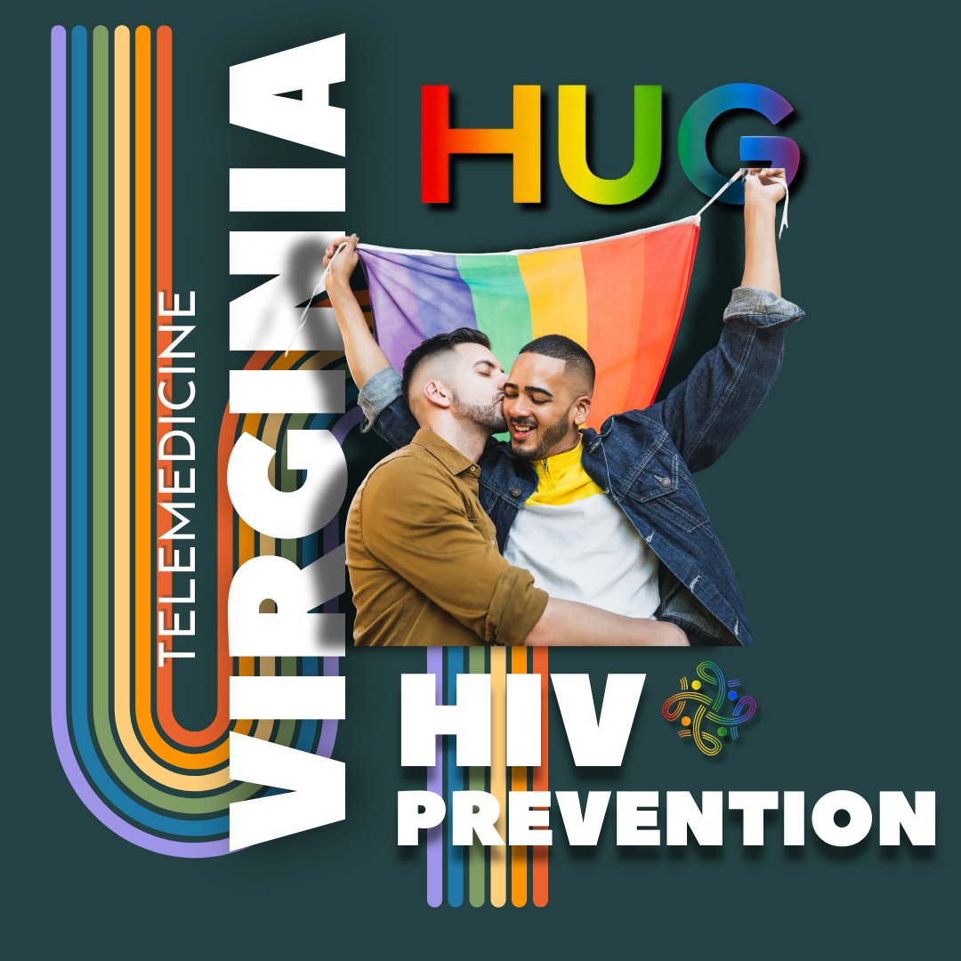 HUGcares's tweet photo. Virginia is for lovers &amp; so is HUG! We now offer our services via telemedicine in the beautiful state of Virginia HIV Prevention is a great way to empower yourself 321-336-7292 Text us "HUG" to get started today! #hivawareness #340b #GetTestedNow #lgbtqia #Virginia #telemedicine https://t.co/m5I7Ssrnw2