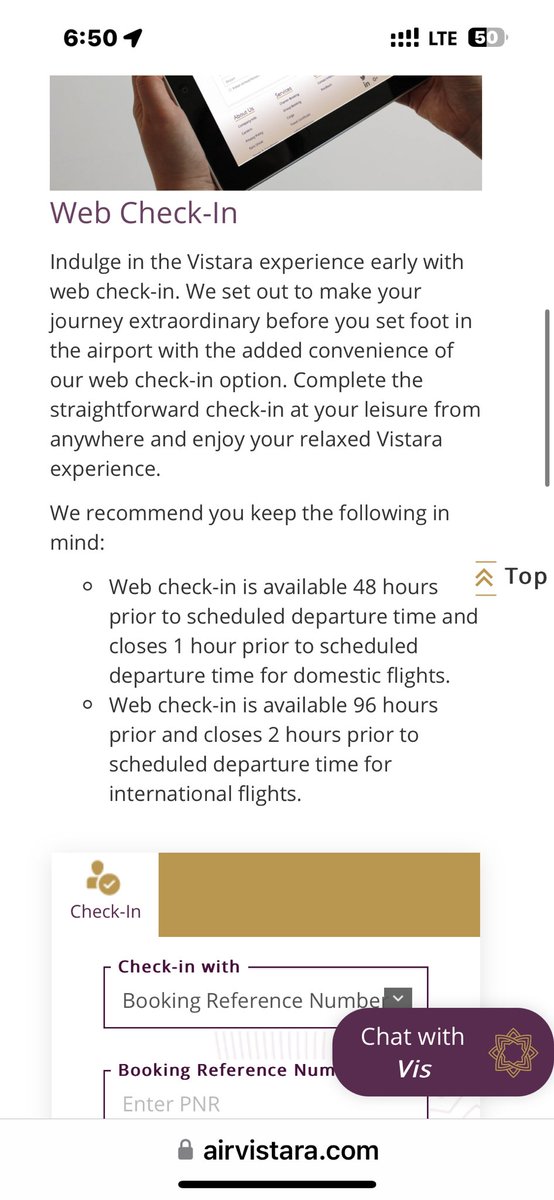 gautamhimanshu's tweet photo. Attention people flying on #Vistara they close their web check-in well before one hour against what they have mentioned on their website, their call centres team are misinformed and give confusing responses. Please be careful, it can be really anxious in case one is running late, you can’t even use #digiyatra in absence of boarding pass! Attaching some screenshots showcasing my experience today, hope #DGCA takes some action to fix this in interest of flyers! My flight was at 8 Pm and I was trying to web check-in good 20 minutes ahead of one hour deadline @airvistara @DGCAIndia @JM_Scindia : Minister, requesting your attention too here ! #scam #seatoverselling