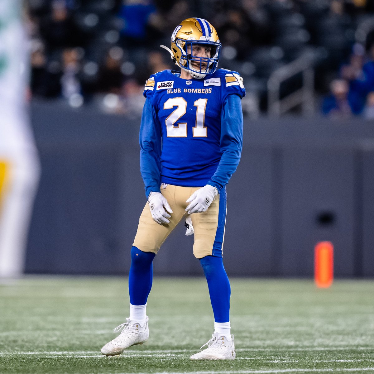 Good luck, Nick Hallett (<a href="/nhallett21/">Nick Hallett</a>)! 💙 

#CFLKickoff #CFLKickoff #CFLKickoff