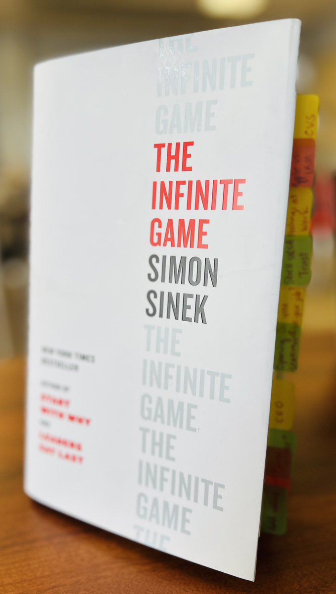 sirkim05's tweet image. Just finished this book 📚 ✅💯

“And no matter how much money we make, no matter how much money we accumulate, no matter how many promotions we’re given, none of us will ever be declared the winner of life.” -Sinek- #TheInfiniteGame